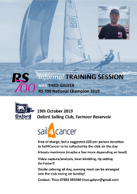 More information on NEW = RS700 Informal Training at Oxford 19 Oct