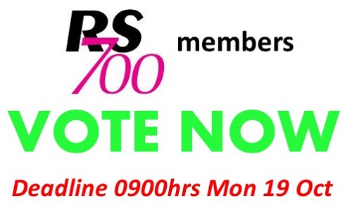 More information on Vote Deadline is Mon 19 Oct at 0900hrs