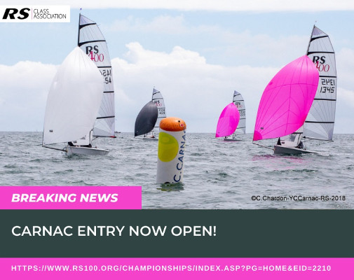 More information on Carnac Entry Open!