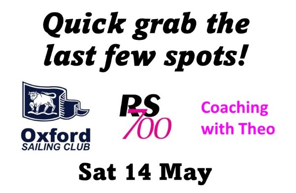More information on RS700 Coaching Two Spots Left!