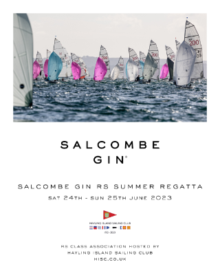 More information on Salcombe Gin Summer Regatta & Ball, RS500 Nationals, RS200 Masters - early entry ends midnight Weds 24th May